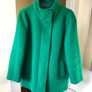 JCrew Emerald Peacoat
